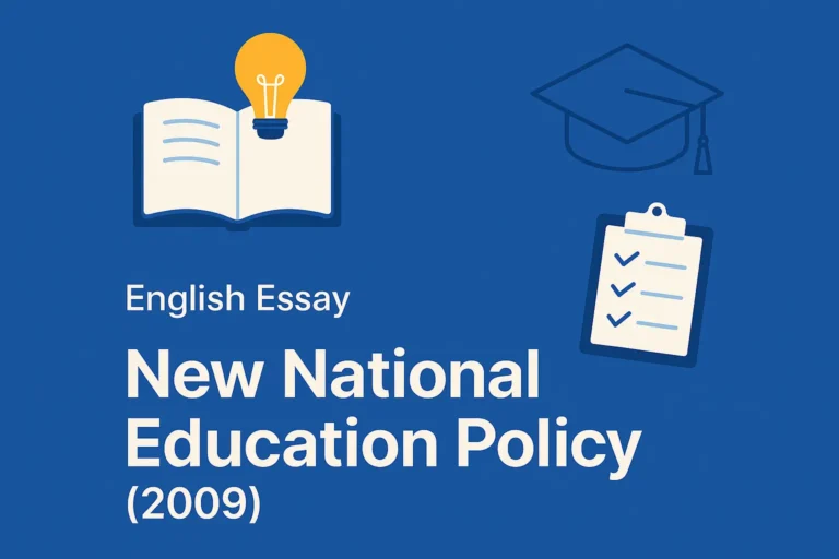 New National Education Policy (2009)